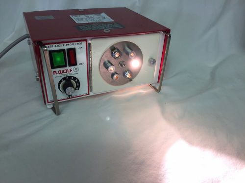 R. Wolf Fiber Light Projector, model D4002U