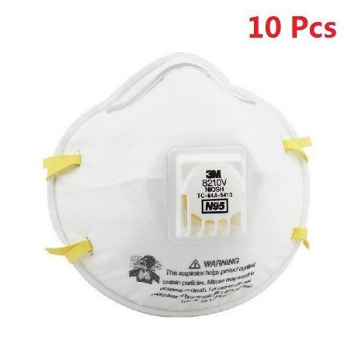 10Pcs 8210V N95 CoolFlow Valve PM2.5 Dust Particles Respirator Protection Adjust