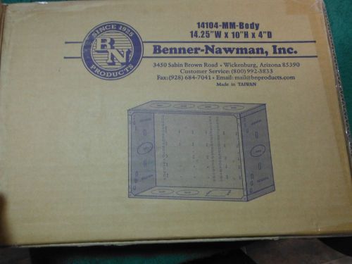 Benner-Nawman 14144-MM-BODY Structured Wiring Cabinet 14-1/4-Inch X 14-Inch X 4-