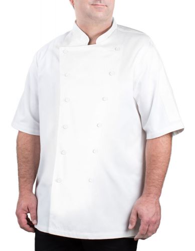 Chef Code Chef Coat Short Sleeve Bistro Unisex Women and Men Chef Jacket CC129