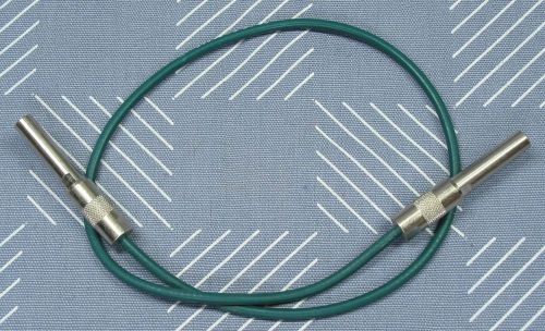 Trompeter 50 Ohm 24&#034; Patch Cord Cables, P/N PC-24-50, PL1 connectors