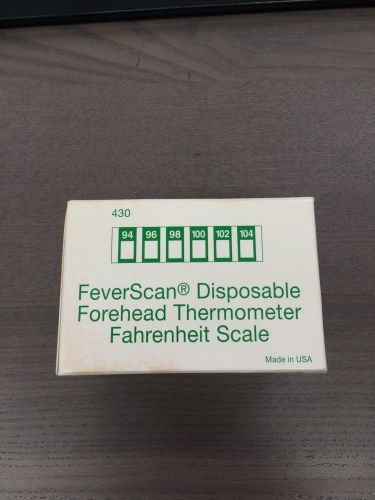 Hallcrest FeverScan Disposable Forehead Thermometer , 500/box