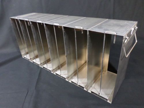 Laboratory Upright Freezer Rack for 96 384-Well Microtiter Plates Locking Rods
