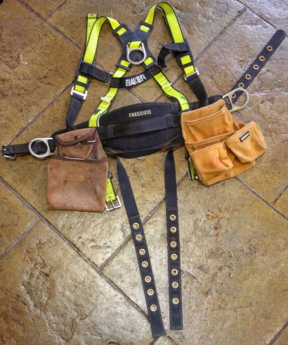 Fall Safe FS160-BC-L No Tangle Harness with tool pouch