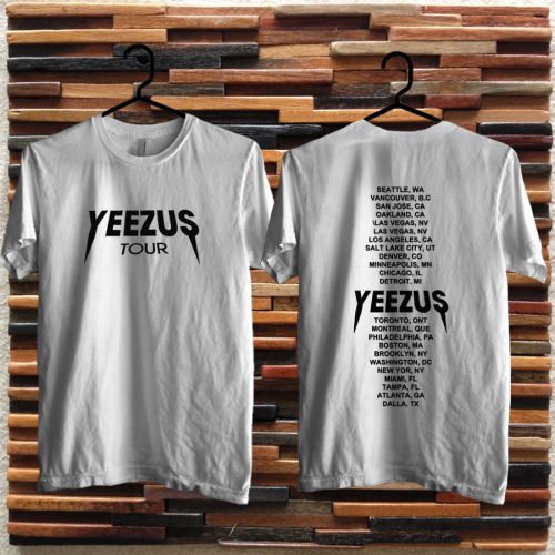 NEW Kanye West Tour Tshirt Yeezus Shirt God wants you shirt Tops Size S to 2XL