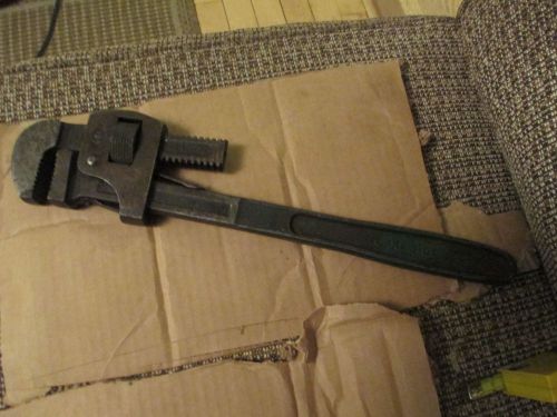 Vintage 18 inch lakeside pipe monkey wrench usa for sale