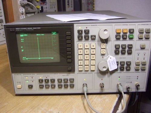HP 3562A Two Channel Dynamic Signal Analyzer - In Cal!