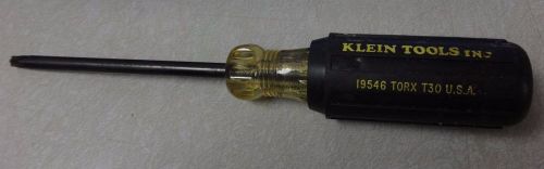 KLEIN TOOLS 19546 Torx T30 Made in the USA! LOWEST PRICE !!! on ebay by far!