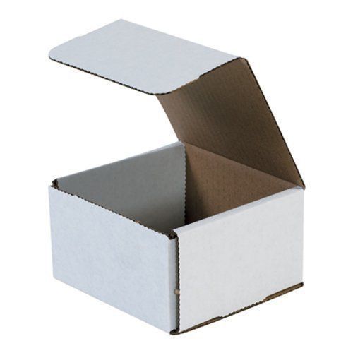 Corrugated cardboard shipping boxes mailers 5&#034; x 5&#034; x 3&#034; (bundle of 50) for sale