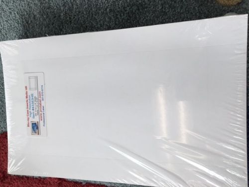 100 single standard 12mm blu-ray dvd case inserts matt white 43383hr for sale