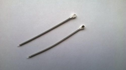 ZAJ92   Lot of 100pcs  5cm Long Ultra Miniature RF Coax Cable Assembly with Plug