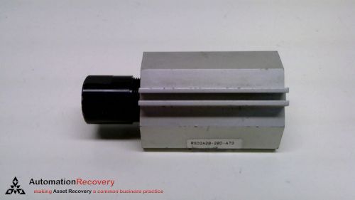 SMC RSDQA20-20D-A73, STOPPER AIR CYLINDER, 20MM BORE, 20MM STROKE #219655