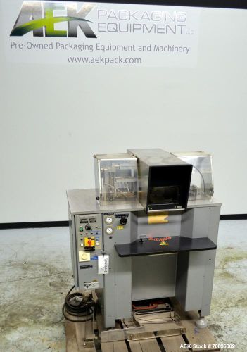 Used- rota apm ampoules inspection system, type 850. ampoules are fed from side for sale