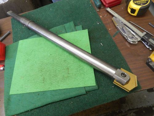 AME 2.375&#034; x 18.0&#034; Spade Drill #4 Morse Taper Coolant Induced Shank
