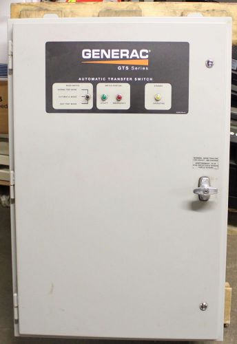 Generac GTS GTS010W Automatic Transfer Switch 100A 480V 14183910200
