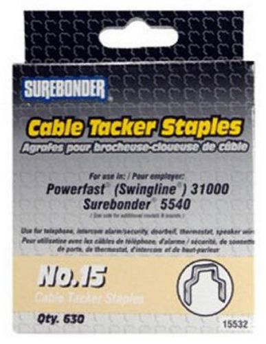Fpc #15 5/32&#034; flat, round cable tack staple 15532 for sale