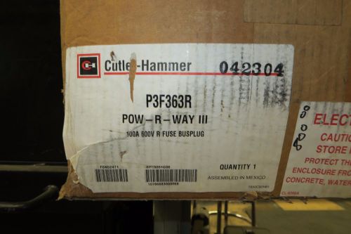 Cutler-Hammer P3F363R, 100A, 200kAIC, NEW in BOX!!!