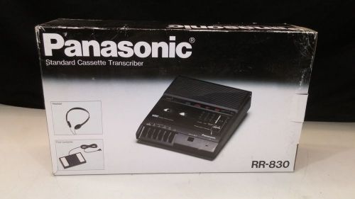 Panasonic RR-830 Cassette Transcriber RR-830