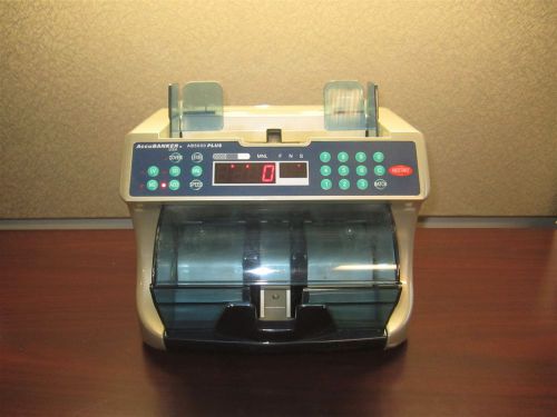 Accubanker AB5000plus Money Counting Maching MG/UV Counterfeit Detection 1500bpm