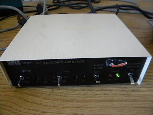 Napco Model TCA-9 Incubator Monitor, 120V 60HZ Used