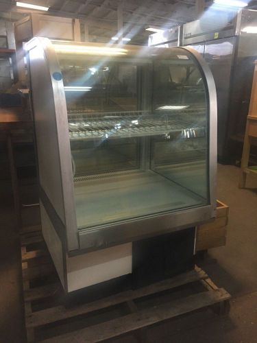 Federal refrigerated curved display case for sale