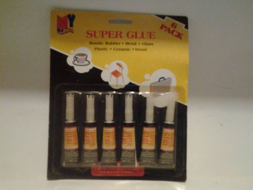 1#M13-55E1 - SUPER GLUE 6 PACK