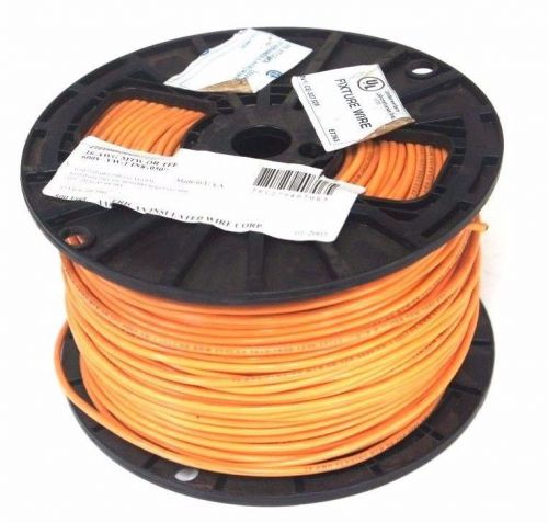 NEW AMERICAN INSULATED 2721000500S 16AWG ORANGE WIRE MTW OR TFF VW-1 600V