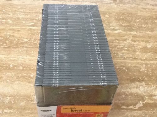 Belkin Slim Style Jewel DVD and Cd Cases 50 Pack