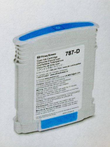 787-D PITNEY BOWES CYAN INK CARTRIDGE (ORIGINAL PITNEY BOWES)