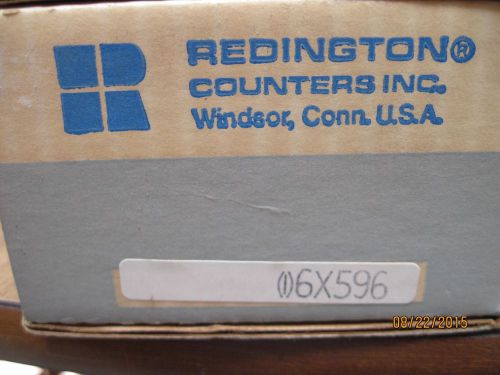 Redington Electrical Counter 6X596 WITH RESET KNOB