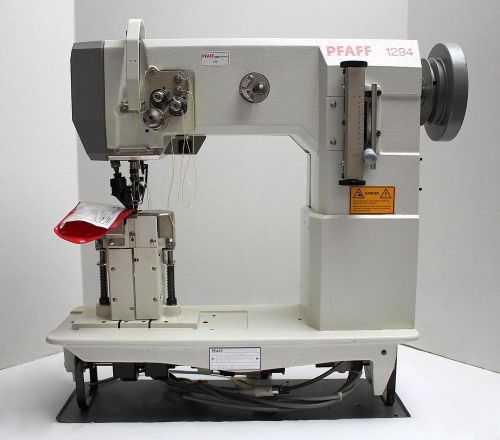 PFAFF 1294 Post Bed Roller Foot 2-Needle 1/8&#034; Gauge Industrial Sewing Machine