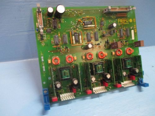 Refu Elektronik WS6010.1102 SP02 Siemens Simovert Drive PLC Circuit Board WS6010