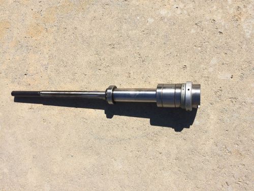 30 TAPER IMPORT KNEE MILL SPINDLE SHAFT WITH BEARINGS AND DRAW BAR