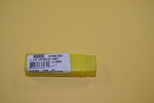 Nos morse cutting tools 3/8-18 npt taper pipe tap 4 flute (usa) (wr.8.b.g.5b) for sale