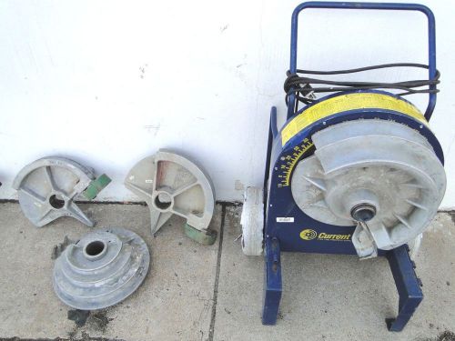 Current tools 77 electric bender conduit pipe bending machine w/4 shoes greenlee for sale