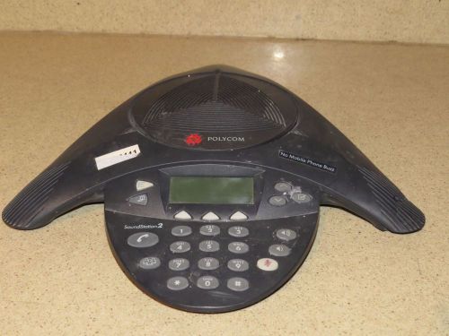 ^^ polycom soundstation 2 conference phone p/n 2201-16000-601 for sale