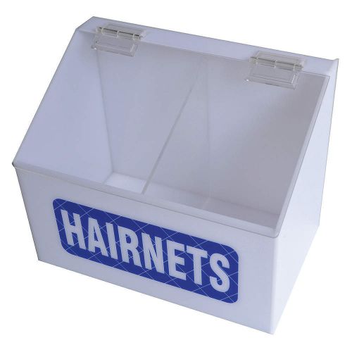 30ZE60 Hairnet Dispenser, Acrylic, White (H18B)