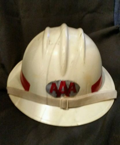 Vintage authentic e.d. bullard hard hat hard boiled  w/ suspension and ear cover for sale