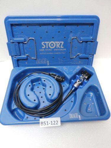 karl Storz Tricam 20221140 NTSC Camera Head &amp; Coupler w-Tray Video Endoscopy