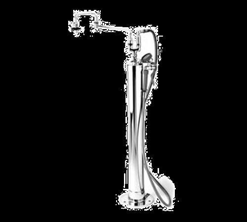 T&amp;S Brass B-0182 Kettle Filler Stanchion 4&#034; dia. with floor mounting flange