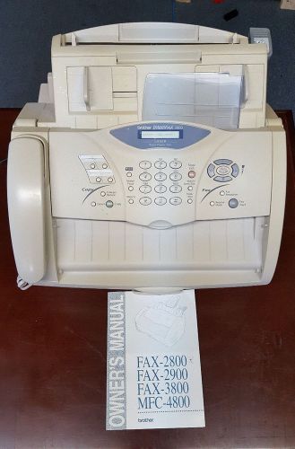 Brother Intellifax 2800 Plain Paper Laser Fax Machine &amp; Copier