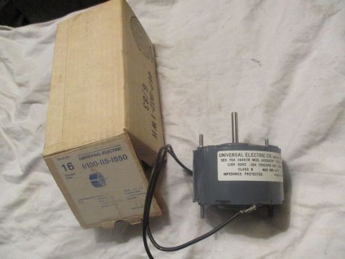 UNIVERSAL ELECTRIC CO.  OWOSSO MICH   USA   115 VOLT  1550 RPM