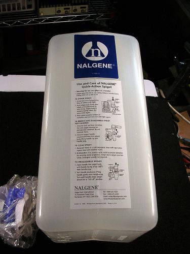 Themo scientific  nalene  rectangular carboy 9l  autoclavable new for sale