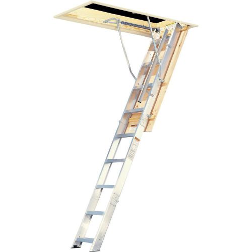 Aluminum pull down attic ladder 12&#039; for sale