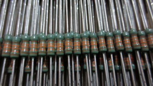 250pcs -  133k (133k) ohm 1/4 w 1%  metal film resistor philips  holland for sale