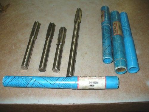 Reamer .6800 inch diameter. .562 straight shank.  LOT OF 4 REAMERS.