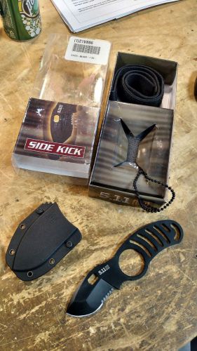 5.11 TACTICAL 51023 Knife, Sidekick Boot, 3.5 In, Steel