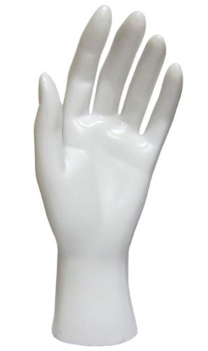 MN-HandsF WHITE LEFT Female Mannequin Hand (WHITE ONLY)