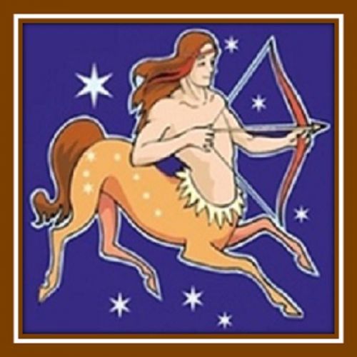 30 Custom Modern Sagittarius Zodiac Art Personalized Address Labels