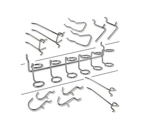 200 pc peg board tool hook organizer hanger assortment for sale